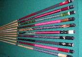 Cues for Billiards Snooker & Pool, with all other accessories, new - used - antique